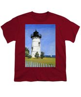East Chop Lighthouse Martha's Vineyard Massachusetts - Youth T-Shirt