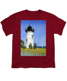 East Chop Lighthouse Martha's Vineyard Massachusetts - Youth T-Shirt