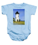 East Chop Lighthouse Martha's Vineyard Massachusetts - Baby Onesie