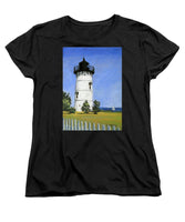 East Chop Lighthouse Martha's Vineyard Massachusetts - Women's T-Shirt (Standard Fit)