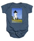 East Chop Lighthouse Martha's Vineyard Massachusetts - Baby Onesie