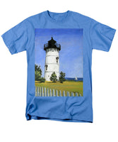 East Chop Lighthouse Martha's Vineyard Massachusetts - Men's T-Shirt  (Regular Fit)