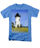 East Chop Lighthouse Martha's Vineyard Massachusetts - Men's T-Shirt  (Regular Fit)