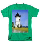 East Chop Lighthouse Martha's Vineyard Massachusetts - Men's T-Shirt  (Regular Fit)