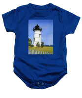East Chop Lighthouse Martha's Vineyard Massachusetts - Baby Onesie