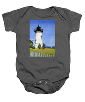 East Chop Lighthouse Martha's Vineyard Massachusetts - Baby Onesie