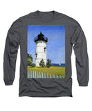 East Chop Lighthouse Martha's Vineyard Massachusetts - Long Sleeve T-Shirt