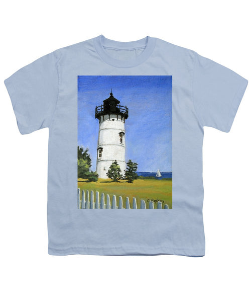 East Chop Lighthouse Martha's Vineyard Massachusetts - Youth T-Shirt