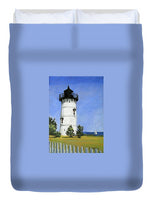 East Chop Lighthouse Martha's Vineyard Massachusetts - Duvet Cover