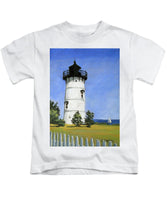 East Chop Lighthouse Martha's Vineyard Massachusetts - Kids T-Shirt
