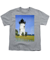 East Chop Lighthouse Martha's Vineyard Massachusetts - Youth T-Shirt