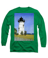 East Chop Lighthouse Martha's Vineyard Massachusetts - Long Sleeve T-Shirt