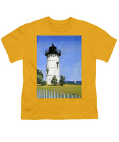 East Chop Lighthouse Martha's Vineyard Massachusetts - Youth T-Shirt