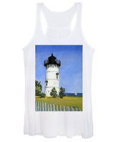 East Chop Lighthouse Martha's Vineyard Massachusetts - Women's Tank Top