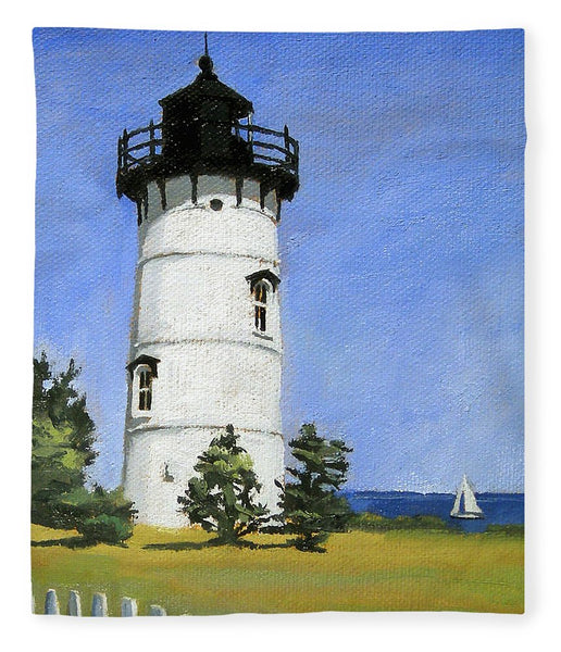 East Chop Lighthouse Martha's Vineyard Massachusetts - Blanket