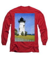 East Chop Lighthouse Martha's Vineyard Massachusetts - Long Sleeve T-Shirt