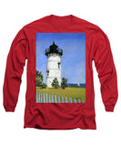 East Chop Lighthouse Martha's Vineyard Massachusetts - Long Sleeve T-Shirt