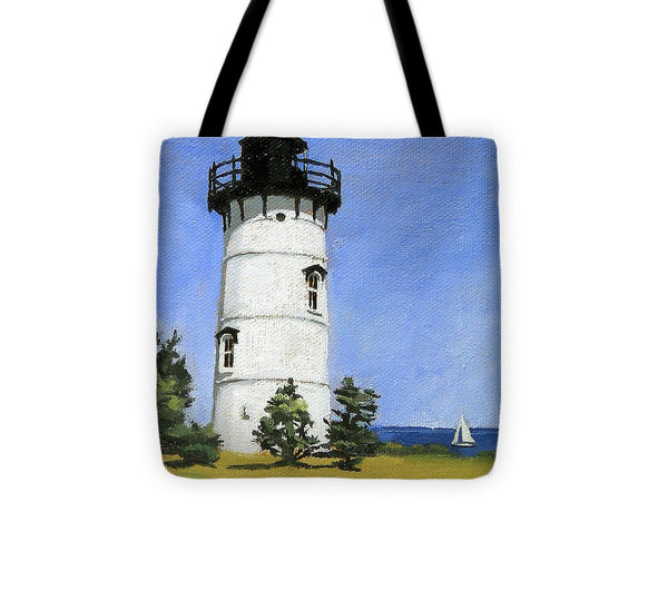 East Chop Lighthouse Martha's Vineyard Massachusetts - Tote Bag