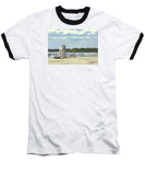 Easton's Beach Newport Rhode Island - Baseball T-Shirt