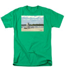 Easton's Beach Newport Rhode Island - Men's T-Shirt  (Regular Fit)