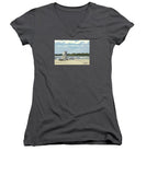 Easton's Beach Newport Rhode Island - Women's V-Neck