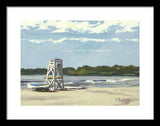 Easton's Beach Newport Rhode Island - Framed Print