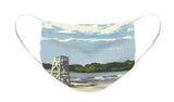 Easton's Beach Newport Rhode Island - Face Mask