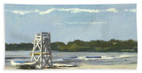 Easton's Beach Newport Rhode Island - Bath Towel