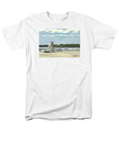 Easton's Beach Newport Rhode Island - Men's T-Shirt  (Regular Fit)