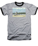 Easton's Beach Newport Rhode Island - Baseball T-Shirt