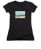 Easton's Beach Newport Rhode Island - Women's V-Neck