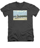 Easton's Beach Newport Rhode Island - Men's V-Neck T-Shirt