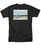 Easton's Beach Newport Rhode Island - Men's T-Shirt  (Regular Fit)