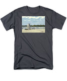 Easton's Beach Newport Rhode Island - Men's T-Shirt  (Regular Fit)
