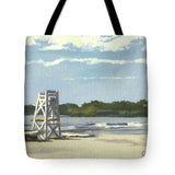 Easton's Beach Newport Rhode Island - Tote Bag