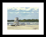Easton's Beach Newport Rhode Island - Framed Print