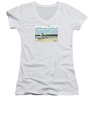 Easton's Beach Newport Rhode Island - Women's V-Neck