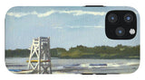 Easton's Beach Newport Rhode Island - Phone Case
