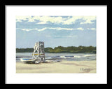 Easton's Beach Newport Rhode Island - Framed Print