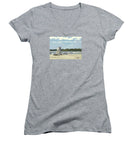 Easton's Beach Newport Rhode Island - Women's V-Neck