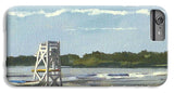 Easton's Beach Newport Rhode Island - Phone Case