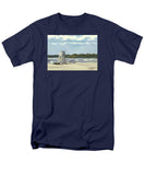 Easton's Beach Newport Rhode Island - Men's T-Shirt  (Regular Fit)