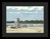 Easton's Beach Newport Rhode Island - Framed Print