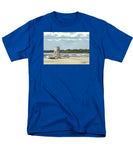 Easton's Beach Newport Rhode Island - Men's T-Shirt  (Regular Fit)