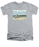 Easton's Beach Newport Rhode Island - Men's V-Neck T-Shirt