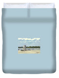 Easton's Beach Newport Rhode Island - Duvet Cover