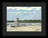 Easton's Beach Newport Rhode Island - Framed Print