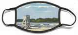 Easton's Beach Newport Rhode Island - Face Mask