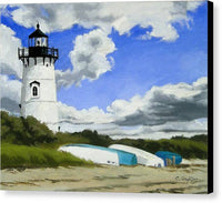 Edgartown Lighthouse Martha's Vineyard Massachusetts - Canvas Print