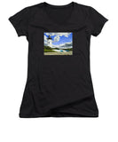 Edgartown Lighthouse Martha's Vineyard Massachusetts - Women's V-Neck